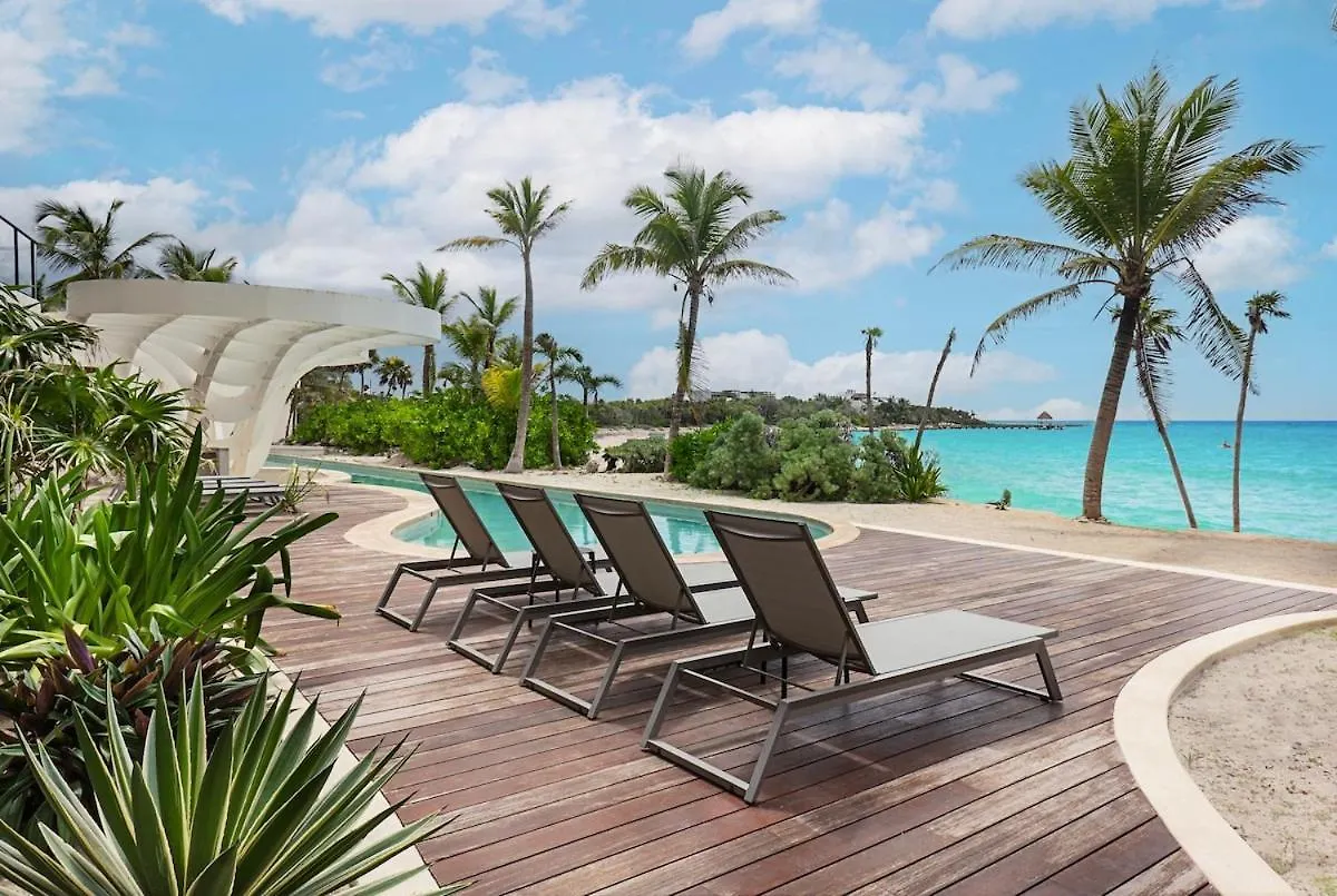 Oceanview 2Br Apartment,Tankah Bay , Gated Tancah Mexiko