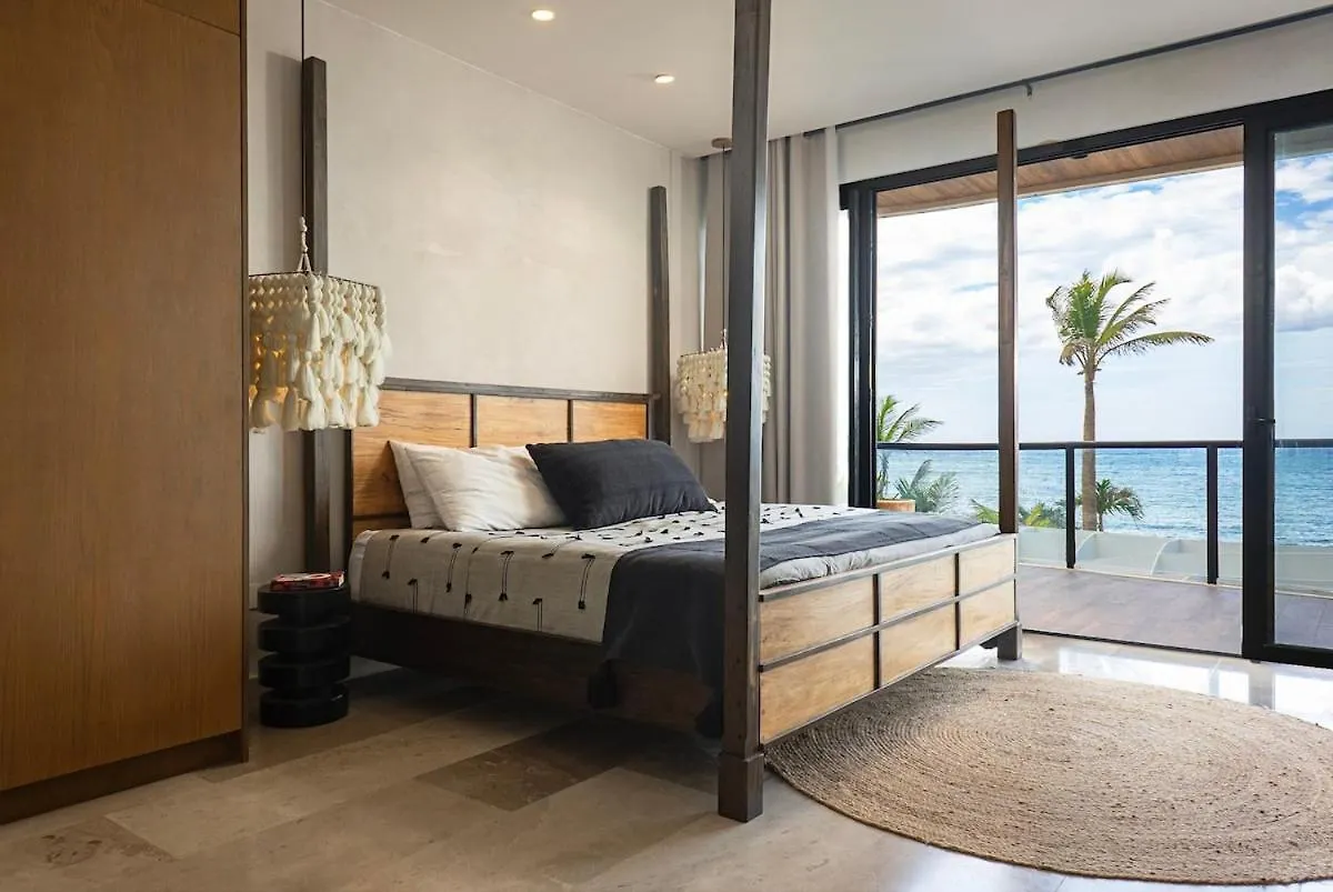 Oceanview 2Br Apartment,Tankah Bay , Gated Tancah 0*,